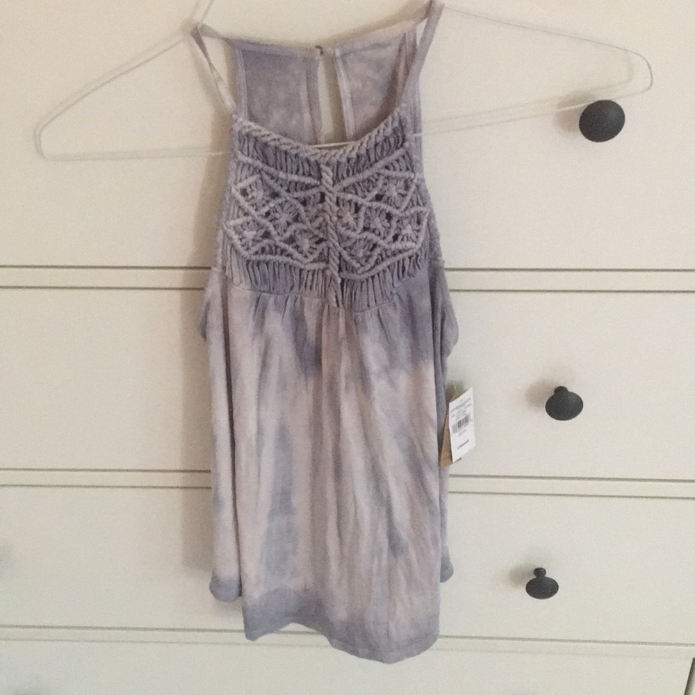 Light grey soft and sexy tank top